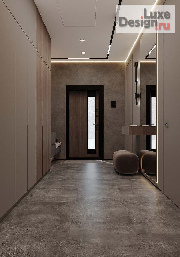 Дизайн интерьера загородного дома "Дом в стиле минимализм Кп Репенская усадьба" (фото 28)