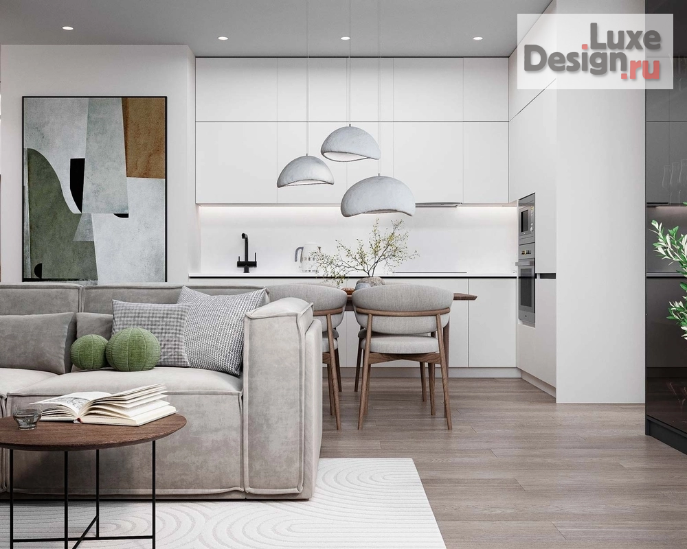 Дизайн интерьера квартиры "Квартира в современном стиле Жк.Нева Хаус" (фото 1)