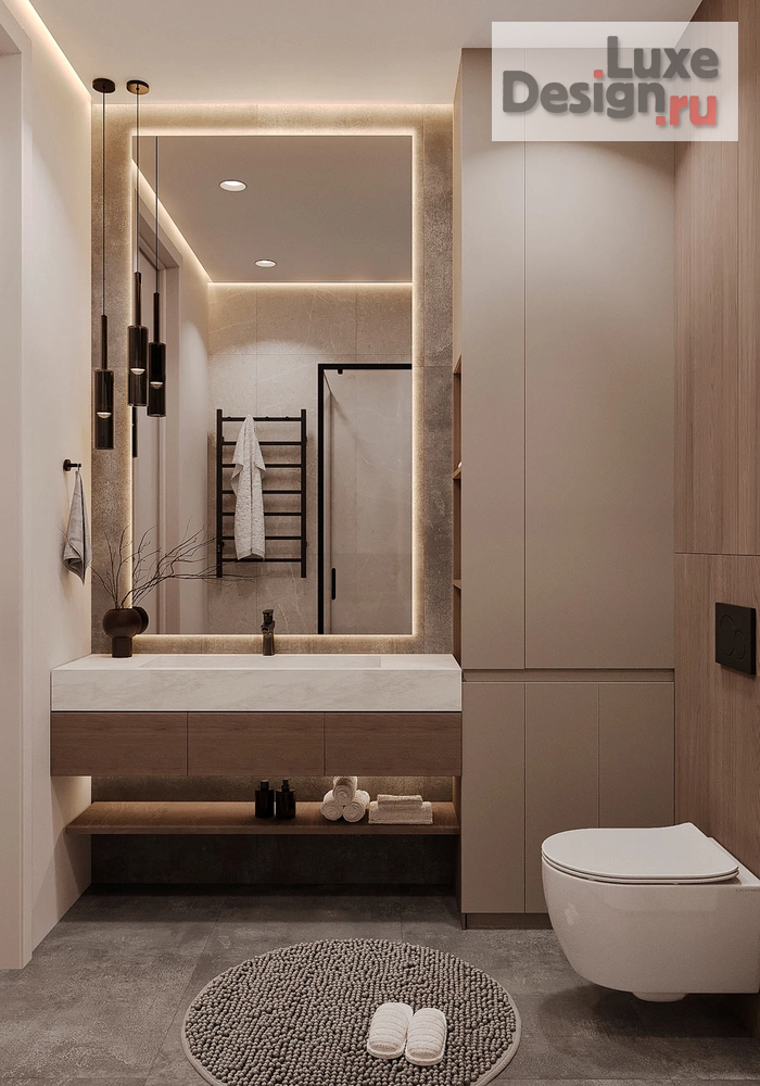 Дизайн интерьера загородного дома "Дом в стиле минимализм Кп Репенская усадьба" (фото 9)