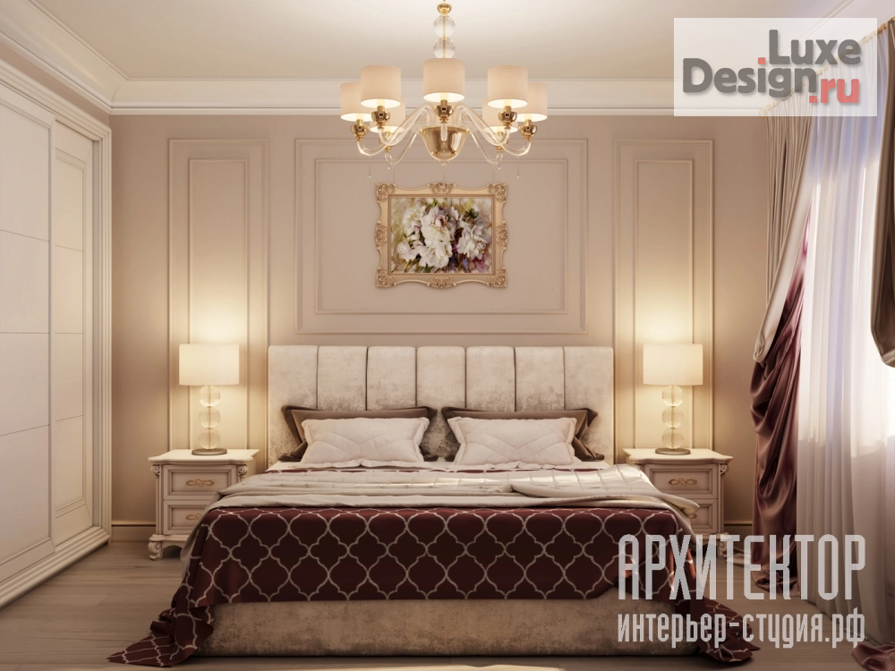 Дизайн интерьера квартиры "Квартира в ЖК "Царский двор", 65 м2" (фото 2)