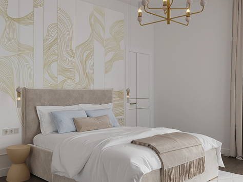 Дизайн интерьера частного интерьера в Санкт-Петербурге "КП Лесные улочки "