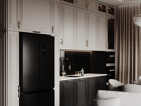 Дизайн интерьера в Санкт-Петербурге "Частный дом в КП "Парадайз""