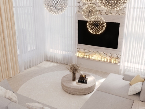 Дизайн интерьера загородного дома в Санкт-Петербурге "Частный дом в п. Вырица"