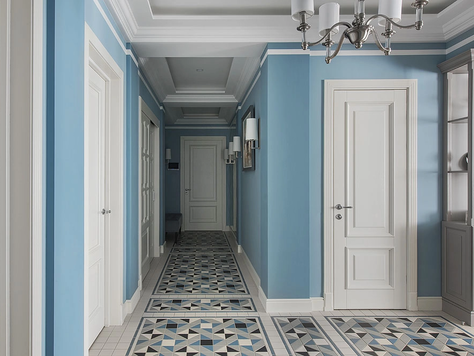 Дизайн интерьера четырехкомнатной квартиры в Санкт-Петербурге "Квартира 130м2 в классическом стиле в Санкт-Петербурге"