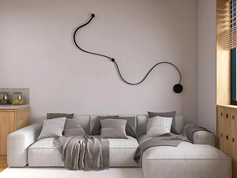 Дизайн интерьера кухни в Санкт-Петербурге "Дизайн проект кухни-гостиной"