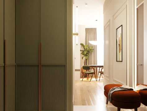 Дизайн интерьера в Санкт-Петербурге "Дизайн квартиры, г. Санкт-Петербург"