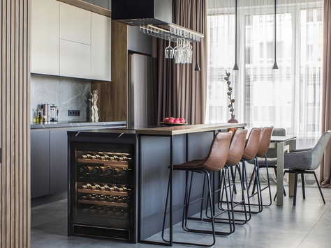 Дизайн интерьера трехкомнатной квартиры в Санкт-Петербурге "Квартира в ЖК Москва"