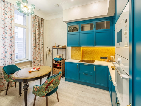 Дизайн интерьера в Санкт-Петербурге "Квартира для попугая в ЖК "Новая история""