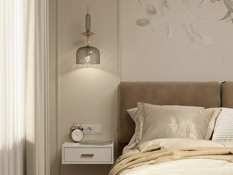 Дизайн интерьера Частного дома в Санкт-Петербурге ""Бархатный беж" - дизайн-проект первого этажа частного дома "