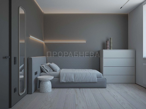 Дизайн интерьера трехкомнатной квартиры в Санкт-Петербурге "Минимализм в евротрешке 95 кв.м"