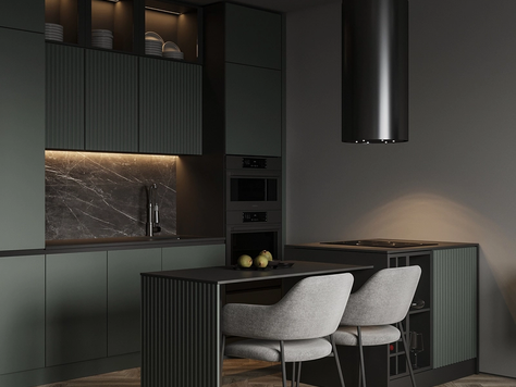 Дизайн интерьера в Санкт-Петербурге "Дизайн 2х-комнатной квартиры в ЖК Галактика PRO"