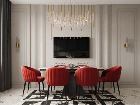 Дизайн интерьера в Санкт-Петербурге "ЖК Образцовый Квартал"