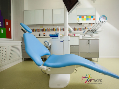 Дизайн интерьера лечебного учреждения в Санкт-Петербурге "Реализация детской стоматологической клиники"